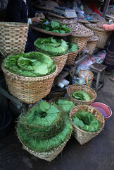 Fototapeta na wymiar Beautiful Myanmar, Town Market