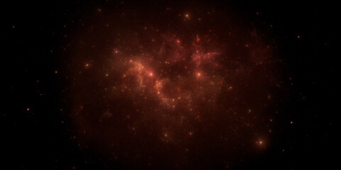 Banner Star field background . Starry outer space background texture . Colorful Starry Night Sky Outer Space background. 3D illustration