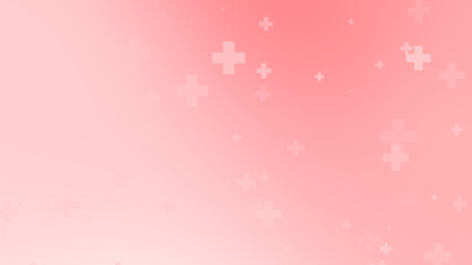 Medical health red cross pattern background. Abstract healthcare for World Blood Donor Day.