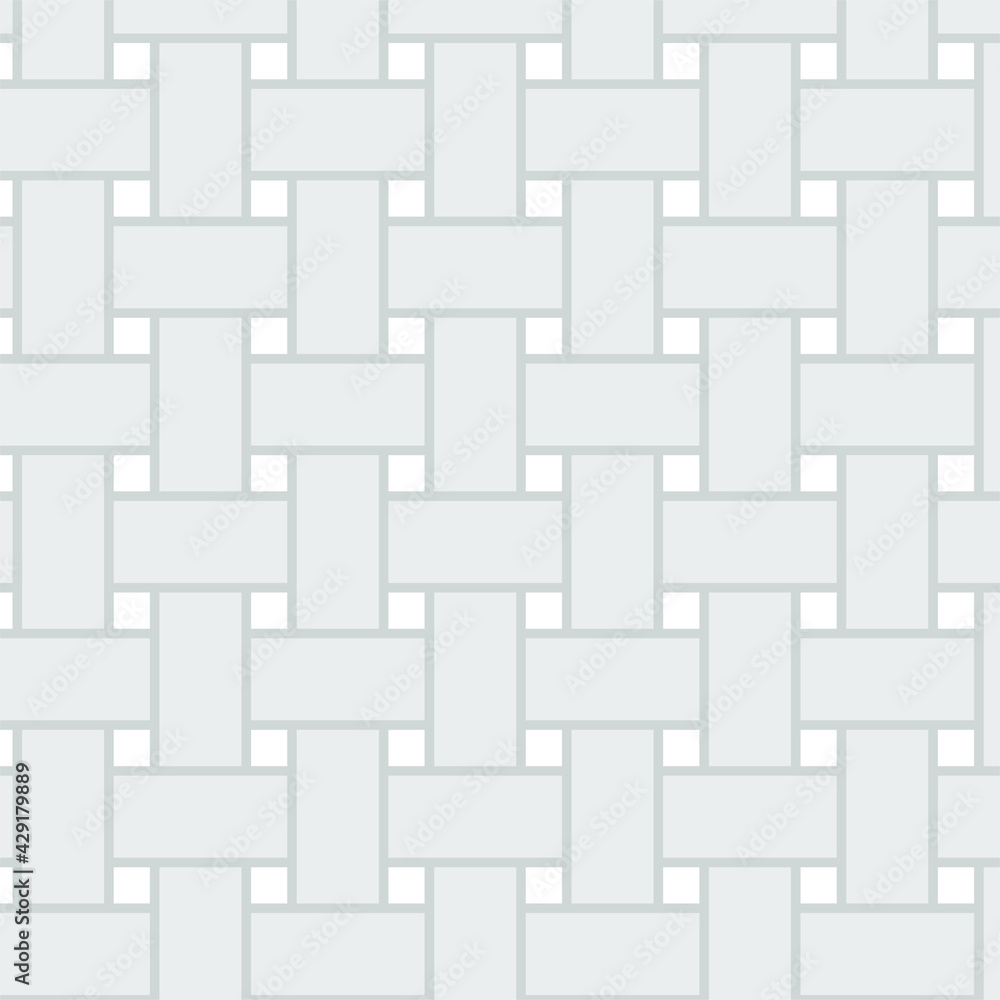 Poster the geometric pattern with stripes . seamless vector background. brown and white texture. graphic mo