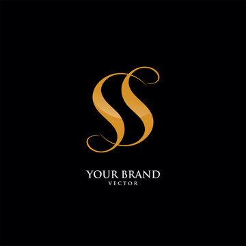  Double S Letter Logo Template