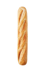 whole baguette. Top view