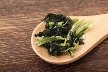 乾燥　大根葉
