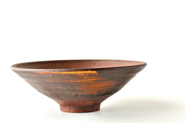 備前焼南蛮寺平茶碗