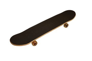 New skateboard isolated on a white background