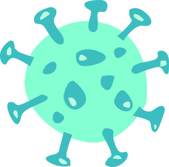 3d rendered illustration of a virus