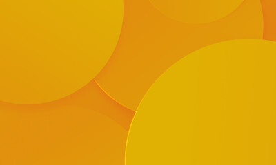Circles yellow orange texture background. Simple modern design use for summer holiday concept.