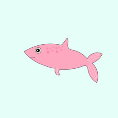 sea vector animal art summer