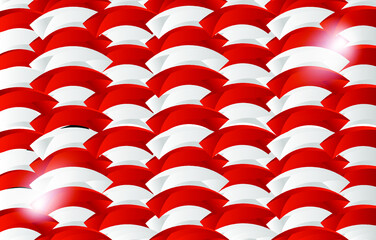 Obraz premium red pattern