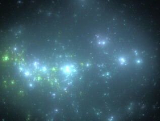 Fototapeta premium Imaginatory fractal background generated Image