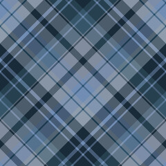 Seamless pattern in night colors for plaid, fabric, textile, clothes, tablecloth and other things. Vector image. 2