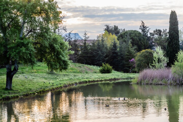 Gilbert Vilers park in Aix-en-Provence