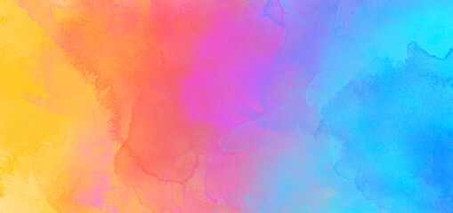 Watercolor Background - colorful - 11