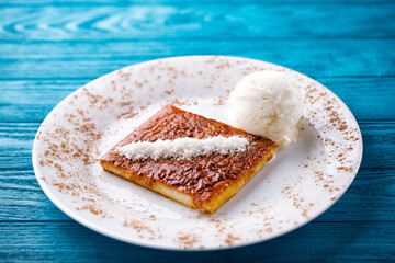 Turkish traditional breakfast sweets coffee