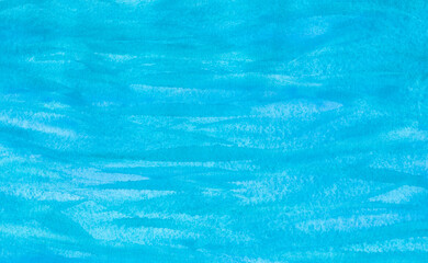 blue watercolor handmade abstract wave vibrant background