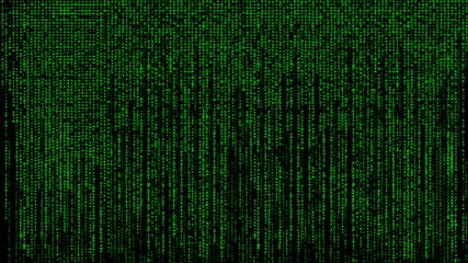 Matrix Style Vertical Text Background