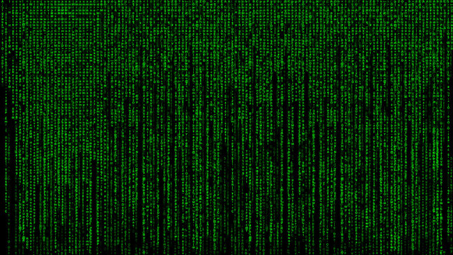Matrix Style Vertical Text Background