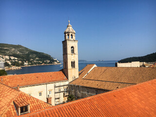 Fototapeta na wymiar Techos de Dubrovnik, Croacia
