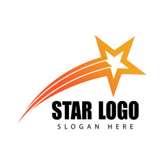 Star icon Template vector illustration design