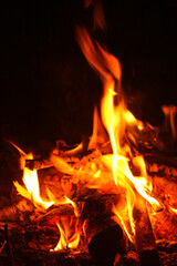 bonfire flame