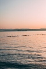 Fototapeta premium sunset over the sea