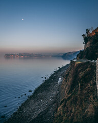 lighthouse at sunset