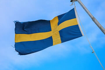 Sweden Flag Sky