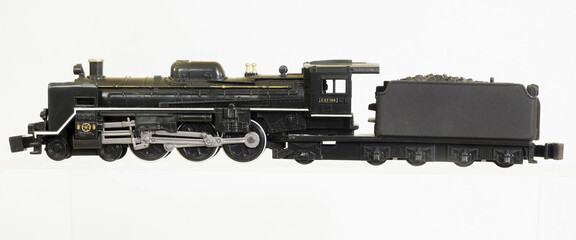 Japan Railways steam locomotive model.  The Class C57  is steam locomotive built in Japan from 1937 to 1947