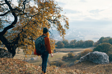 summer cottage walks in nature autumn leaves travel mountains