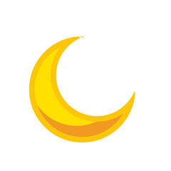 Obraz na płótnie Canvas Night moon icon