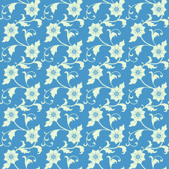 flower seamless pattern vector design