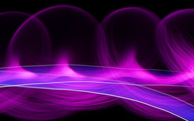 Abstract purple and pink background with lines.