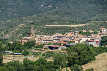 Fototapeta na wymiar Loarre Village in Spain