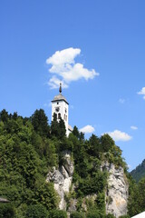 Fototapeta na wymiar Traunkirchen, Austria. Rincones de la preciosa Austria.