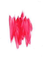 Abstract beautiful Red Colorful watercolor painting background, Colorful brush background.