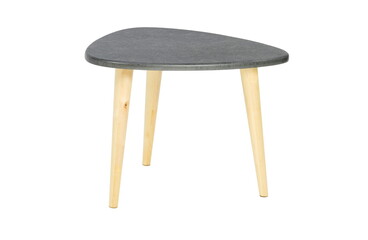 wooden grey table furniture insulated