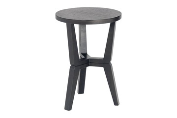 Black wooden table furniture insulated