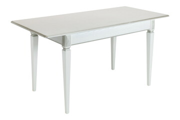 wooden white table furniture insulated