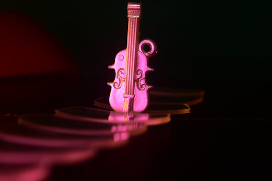 small toy guitar 