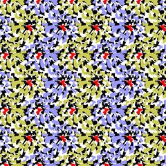 pattern with flowers