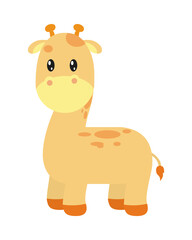 cute giraffe icon