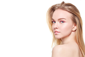 Fototapeta premium naked blonde girl