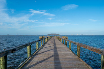 Pier into the Indian River