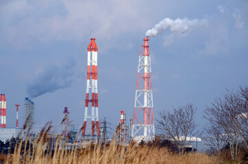 工場の煙突