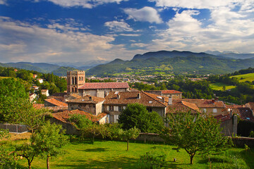 Midi-Pyrenees, cathedrale et Saint-Lizier, France, UNESCO - the Pilgrim's Road to Santiago de...
