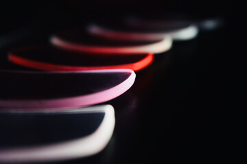 Blurry colourful lights pattern