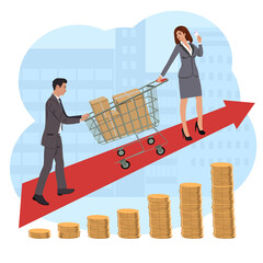 People are experiencing the effects of inflation. Price increases.