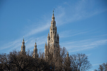 church steeple and sky