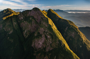 Aerial view of Parana's peak, Paraná, Brasil. - obrazy, fototapety, plakaty