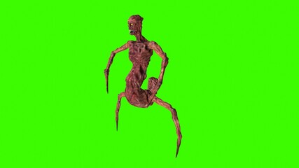 Siamese twins 3d render
